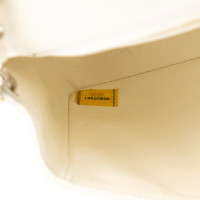 Chanel Classic Flap Bag Mini Square in Weiß