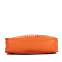 Hermès Evelyne aus Leder in Orange