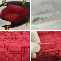 Christian Dior Lady Dior Large Canvas in Black
