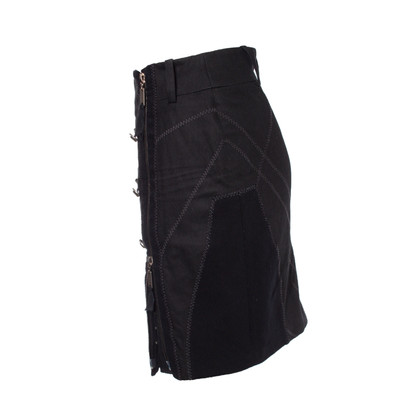 Christian Dior Skirt Cotton in Black