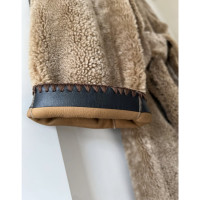 The Row Jacket/Coat Fur in Brown