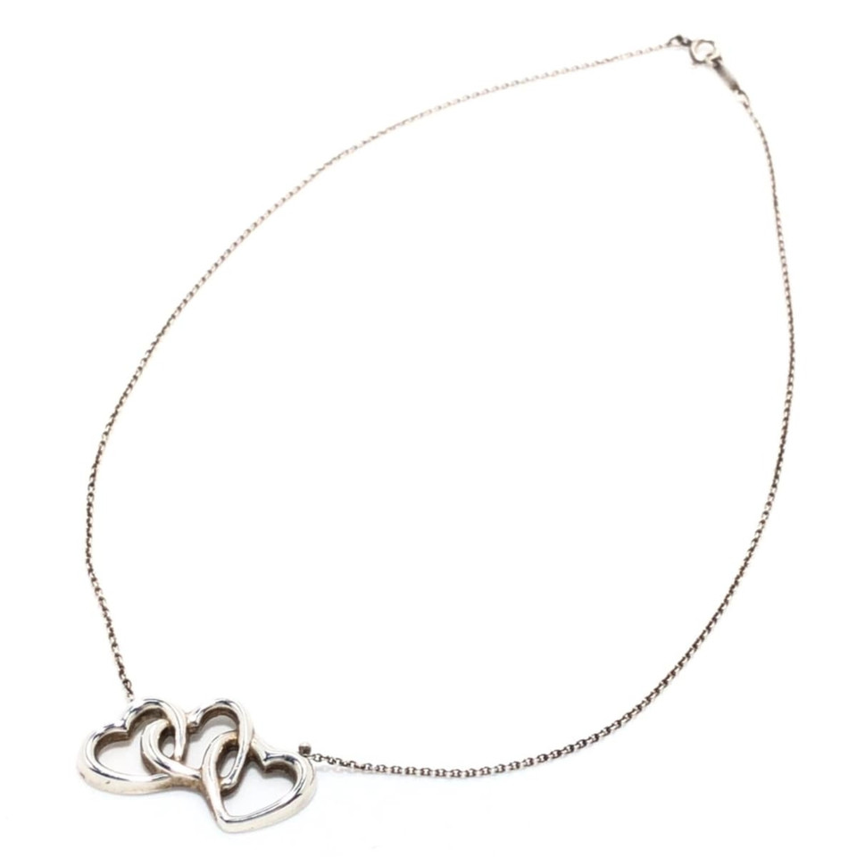 Tiffany & Co. Open Heart Kette en Argent en Argenté