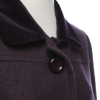Riani Jacket/Coat Wool in Violet