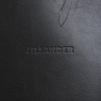 Jil Sander Handbag Leather in Black