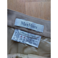 Max Mara Skirt Wool in Beige