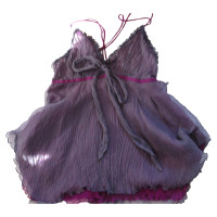 Bruuns Bazaar Oberteil aus Seide in Violett