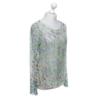 Missoni top with top in multicolor