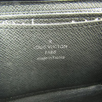 Louis Vuitton Zippy Portemonnaie aus Leder in Schwarz