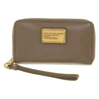 Marc By Marc Jacobs Portemonnaie in Dunkelbeige