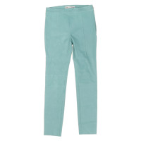 Acne Paio di Pantaloni in Pelle in Turchese