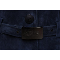 Gianni Versace Completo in Pelle in Blu
