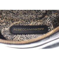 Rebecca Minkoff Handtasche aus Leder in Schwarz