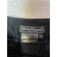 Salvatore Ferragamo Trousers Wool in Black