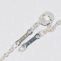 Tiffany & Co. Open Heart Kette Silver in Silvery