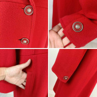 Versus Jacket/Coat Wool in Red