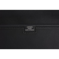 Hermès Jige aus Leder in Grau