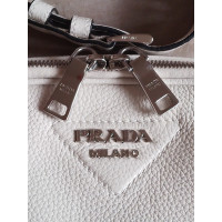 Prada Camera Bag Leather in White