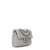Chanel Timeless Classic Cotton in Silvery