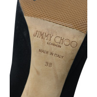 Jimmy Choo Sandals Suede in Black