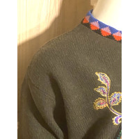 Etro Strick aus Wolle in Khaki