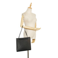 Louis Vuitton Tote Bag aus Leder in Schwarz