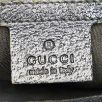 Gucci Jackie Bag aus Canvas in Schwarz