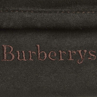 Burberry Handtasche aus Wildleder in Schwarz