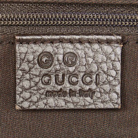 Gucci Tote bag in Tela in Marrone