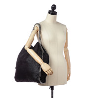 Stella McCartney Tote Bag aus Baumwolle in Schwarz