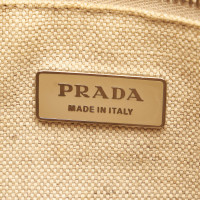 Prada Tote bag Canvas in Beige