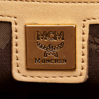 Mcm Shoulder bag Leather in Beige