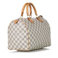 Louis Vuitton Speedy 30 in Tela in Bianco