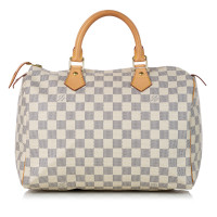 Louis Vuitton Speedy 30 in Tela in Bianco