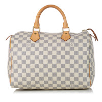 Louis Vuitton Speedy 30 in Tela in Bianco