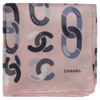 Chanel Schal/Tuch aus Seide in Rosa / Pink