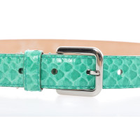 Emilio Pucci Belt Leather in Green