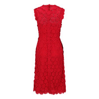Red Valentino Kleid aus Baumwolle in Rot