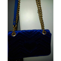 Gucci Marmont Shoulder bag in Blau