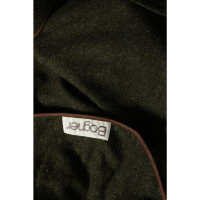 Bogner Jacke/Mantel aus Wolle in Khaki