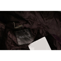 Mabrun Veste/Manteau en Coton en Bordeaux