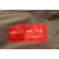 Krizia Jacket/Coat Cotton in Khaki