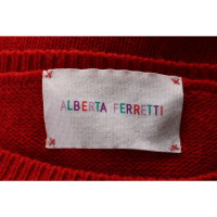 Alberta Ferretti Maglieria in Rosso