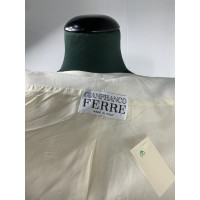 Gianfranco Ferré Jacket/Coat Viscose in White