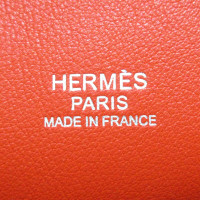 Hermès Plume Leather in Orange