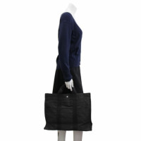 Hermès Handbag Canvas in Grey