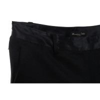 Massimo Dutti Paire de Pantalon en Laine en Noir