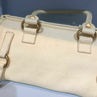Céline Handbag Leather in Cream
