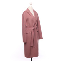 S Max Mara Jacket/Coat Wool in Pink