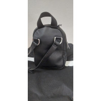 Mcq Backpack Leather in Black
