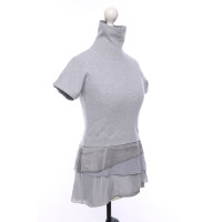 Brunello Cucinelli Top Silk in Grey